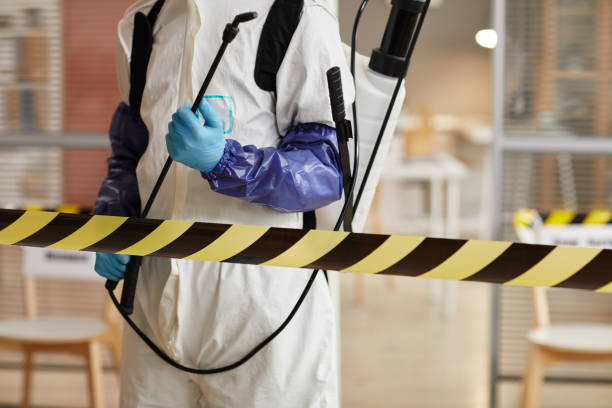 Professional Infectious Disease Decontamination technician working in Street, MD